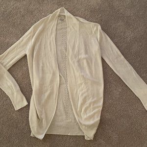 Women's White Cardigan